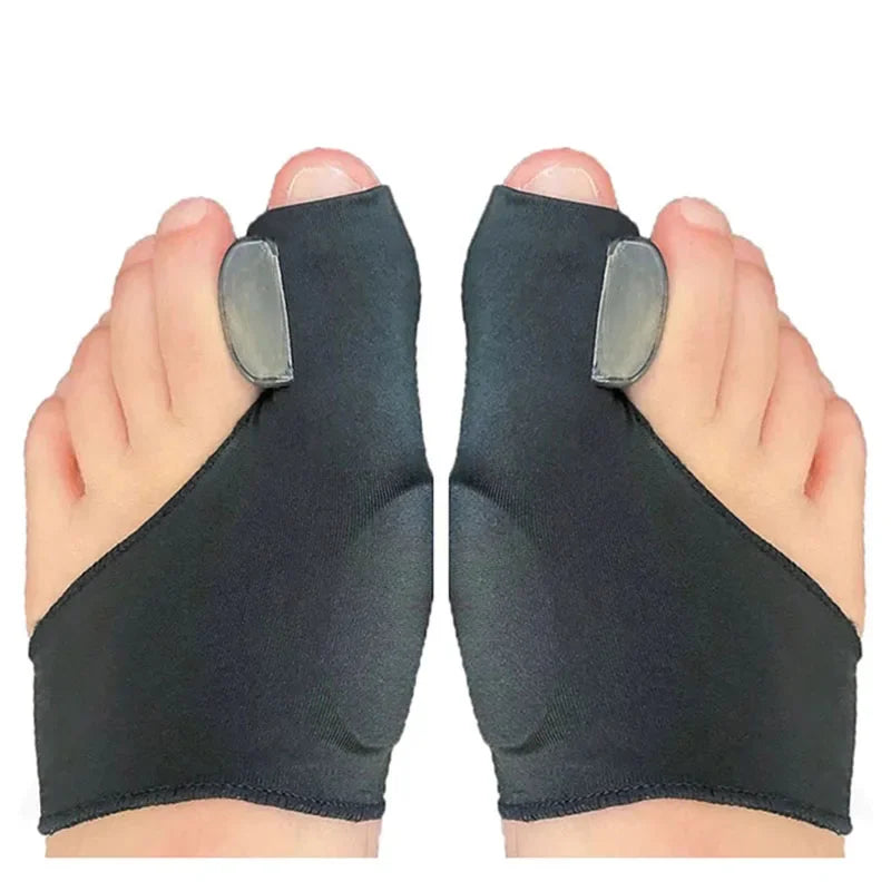 Hallux Valgus Bunion Corrector — Soft Toe Separator & Straightener (2pcs)
