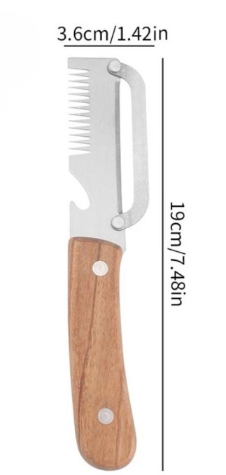 3-in-1 Multifunctional Peeler & Shredder Knife