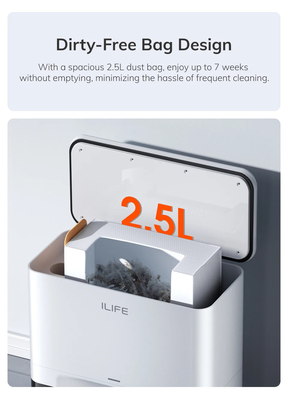 ILIFE A30 Pro Robot Vacuum & Mop – Self-Emptying, App-Controlled Cleaning