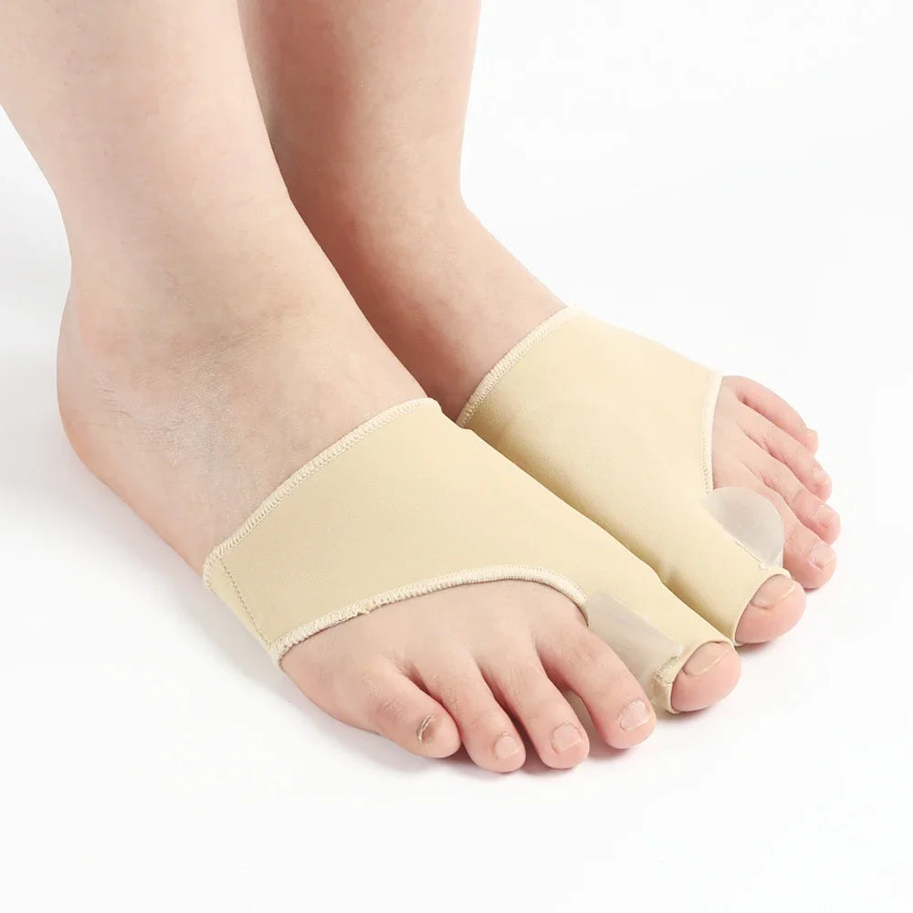Hallux Valgus Bunion Corrector — Soft Toe Separator & Straightener (2pcs)
