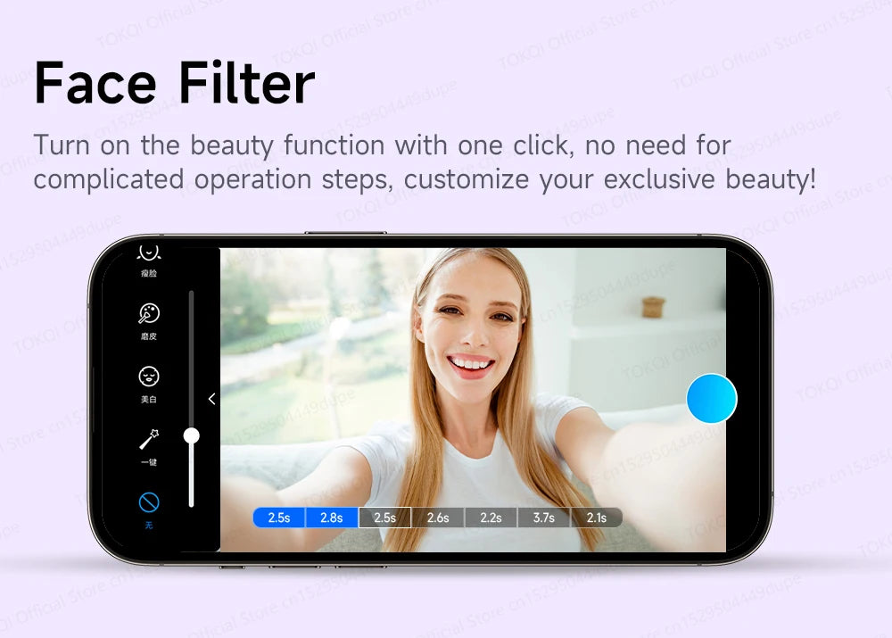 AI Face Tracking Gimbal Stabilizer - 360 Auto-Rotating Smart Phone Holder & Tripod