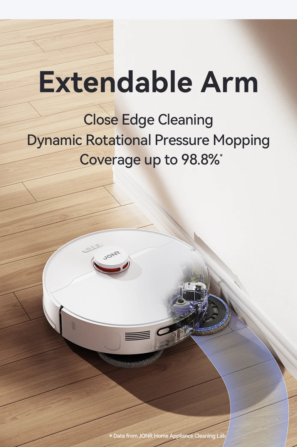 JONR P20 Pro Robot Vacuum & Mop – Self-Emptying, Auto Water Refill & Drain
