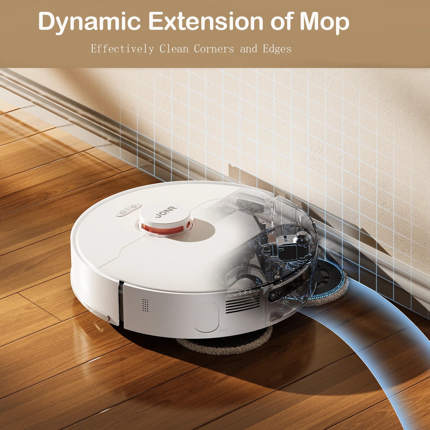 JONR P20 Pro Robot Vacuum & Mop – Self-Emptying, Auto Water Refill & Drain