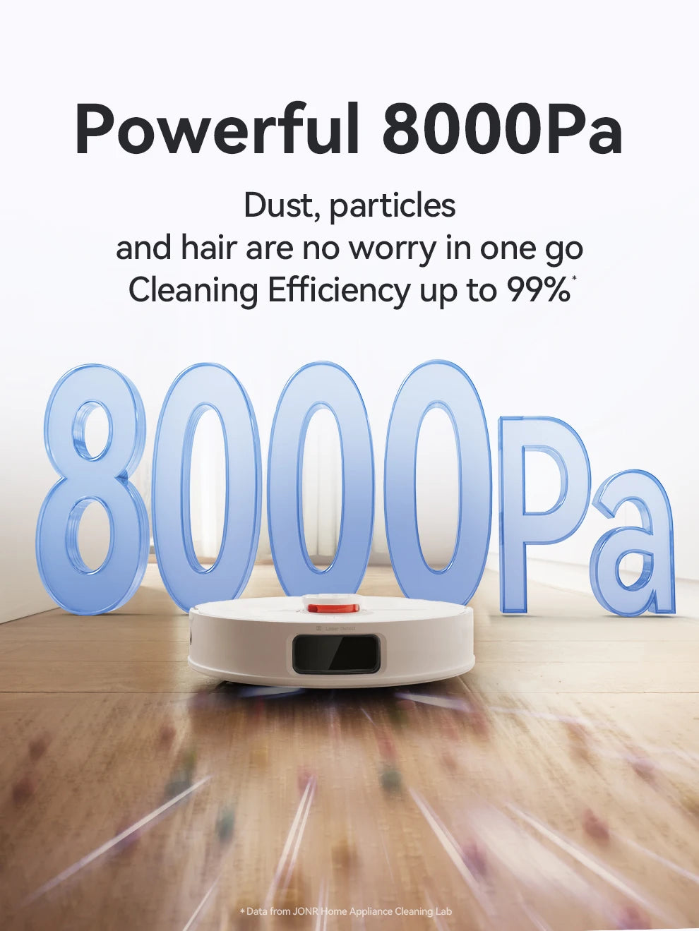 JONR P20 Pro Robot Vacuum & Mop – Self-Emptying, Auto Water Refill & Drain
