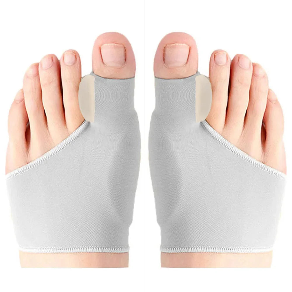 Hallux Valgus Bunion Corrector — Soft Toe Separator & Straightener (2pcs)