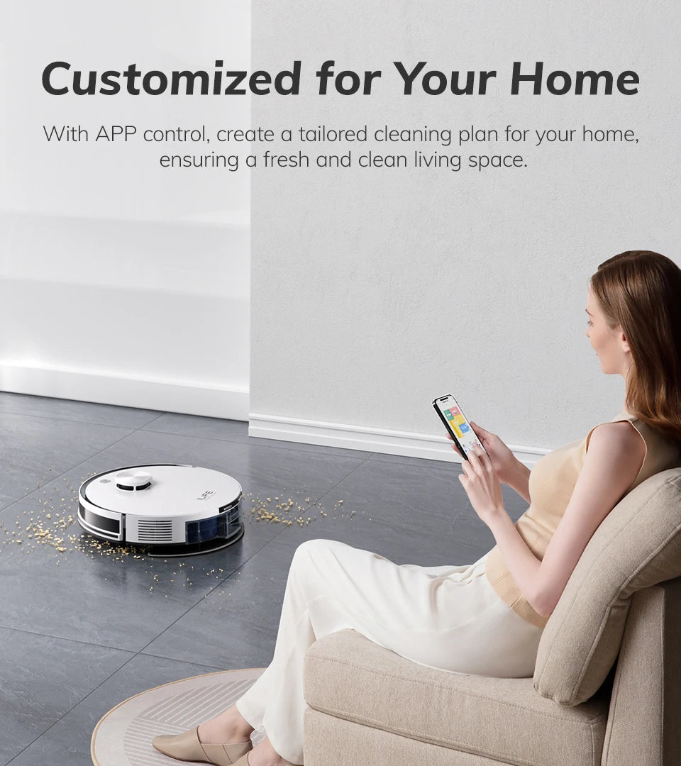 ILIFE A30 Pro Robot Vacuum & Mop – Self-Emptying, App-Controlled Cleaning