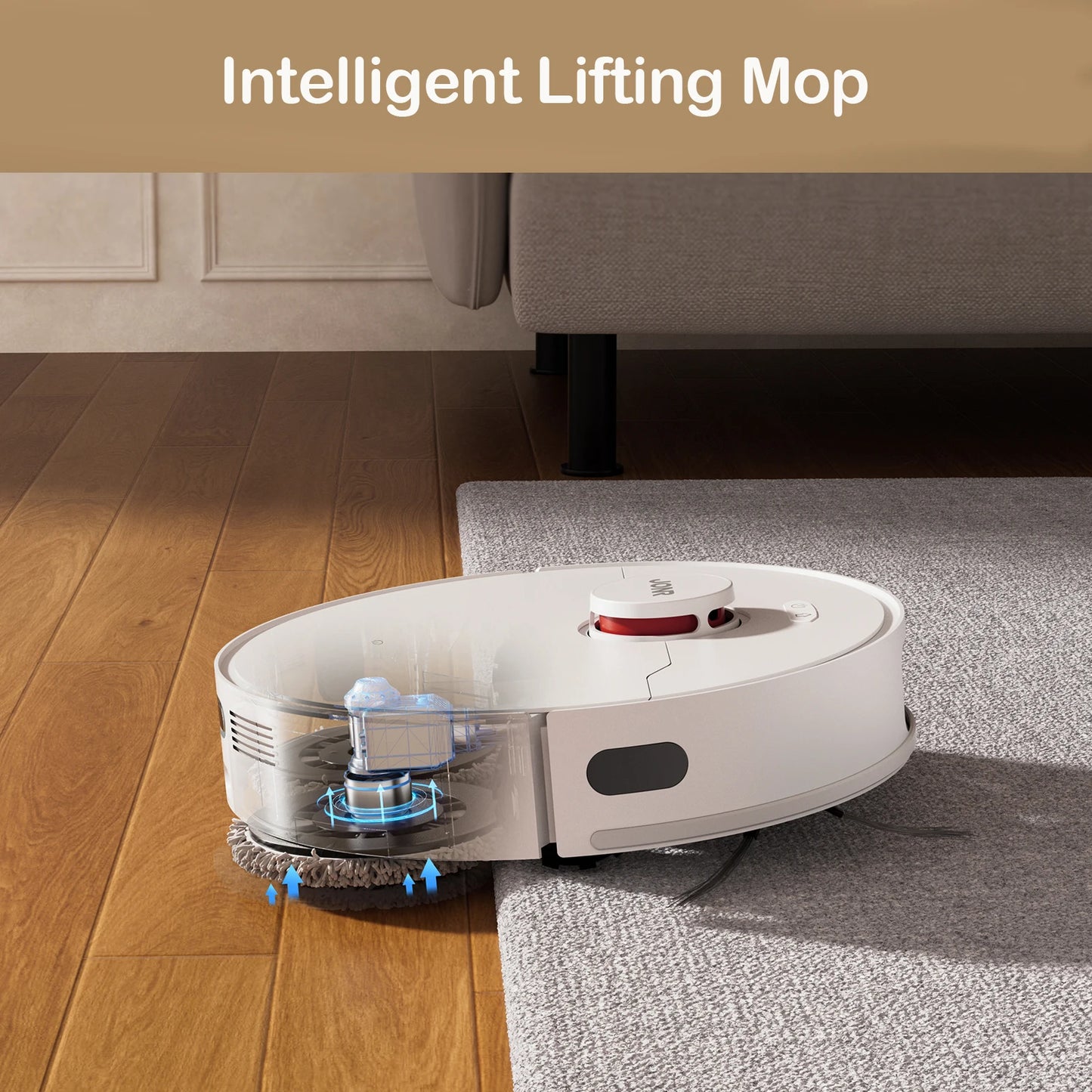 JONR P20 Pro Robot Vacuum & Mop – Self-Emptying, Auto Water Refill & Drain