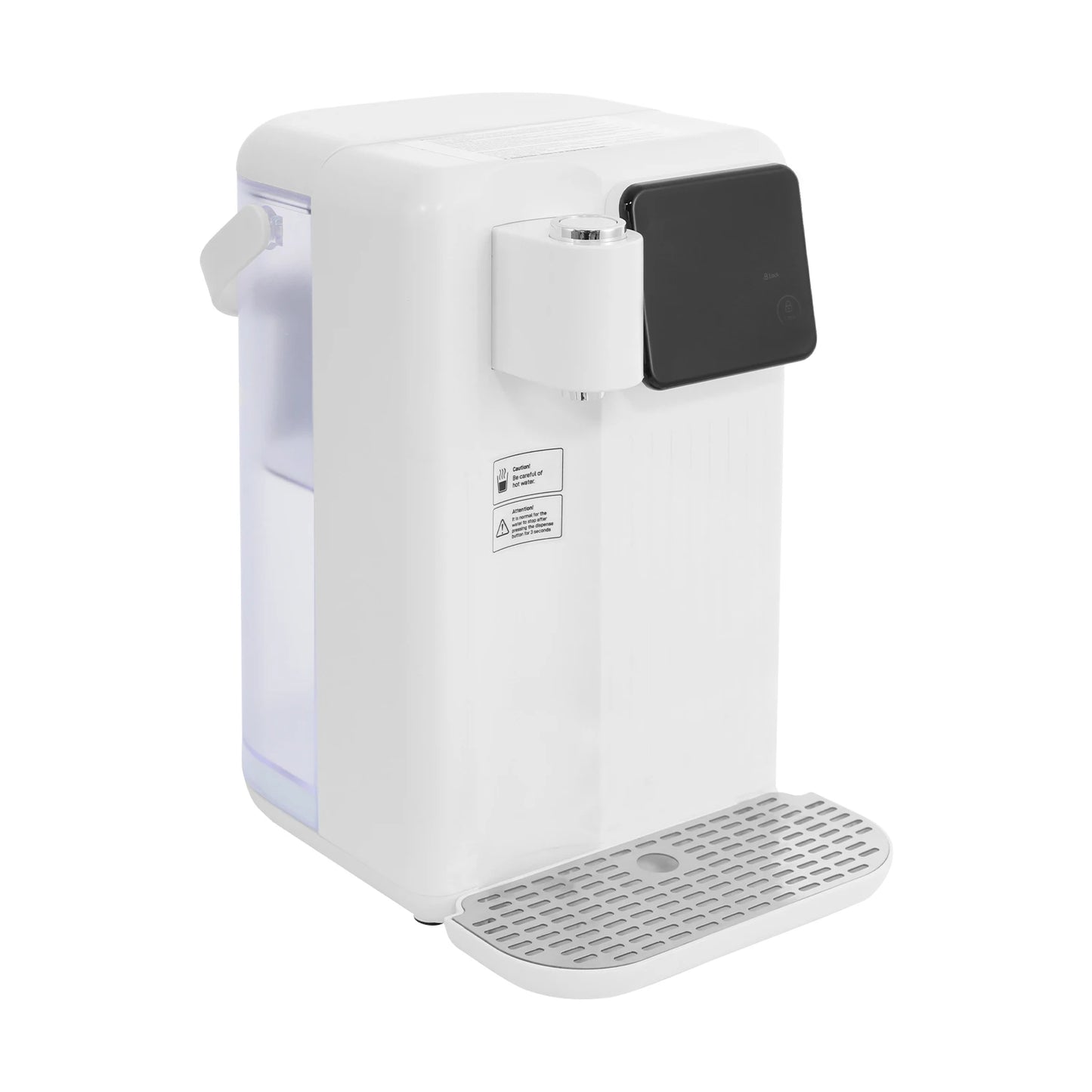 3L Instant Hot Water Dispenser with LED Touch Panel, 3-Second Quick Heating, Adjustable Temperature