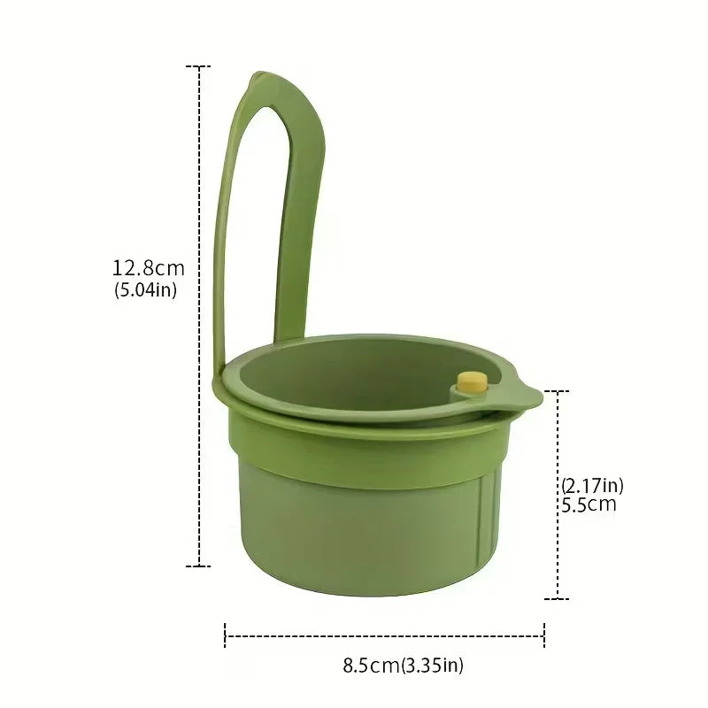Press-Type Drain Basket & Sink Organizer