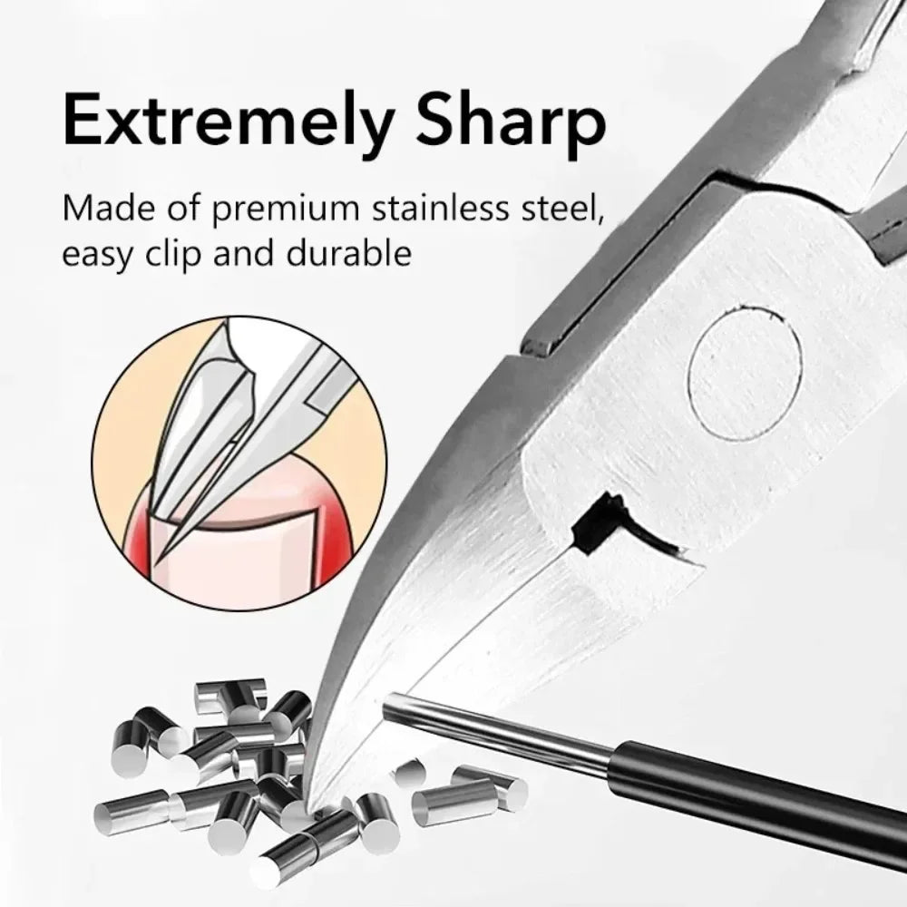 Ingrown Toenail Clipper – Sharp Curved Blade with Ergonomic Handle