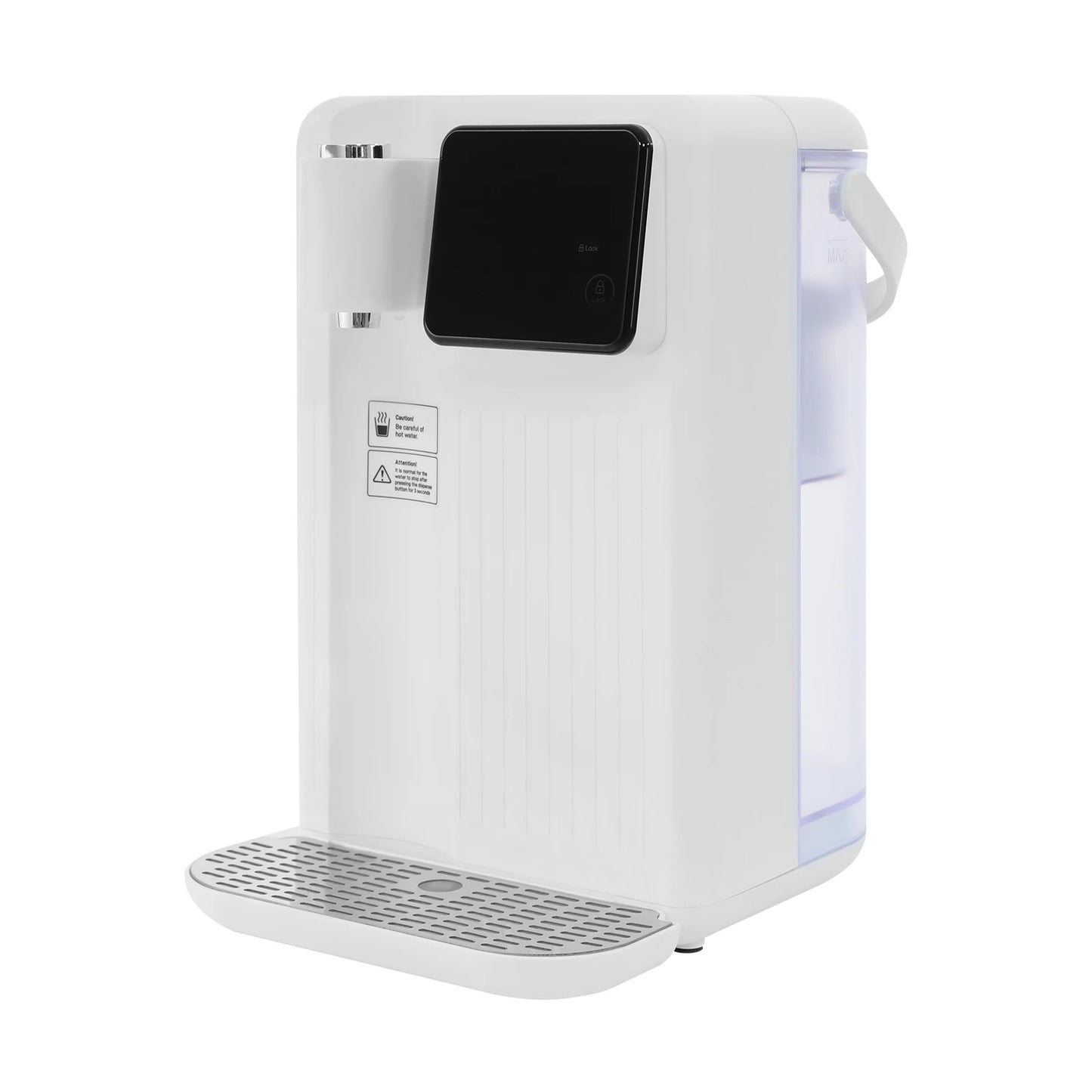 3L Instant Hot Water Dispenser with LED Touch Panel, 3-Second Quick Heating, Adjustable Temperature