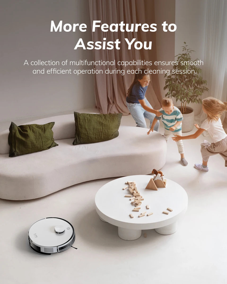 ILIFE A30 Pro Robot Vacuum & Mop – Self-Emptying, App-Controlled Cleaning