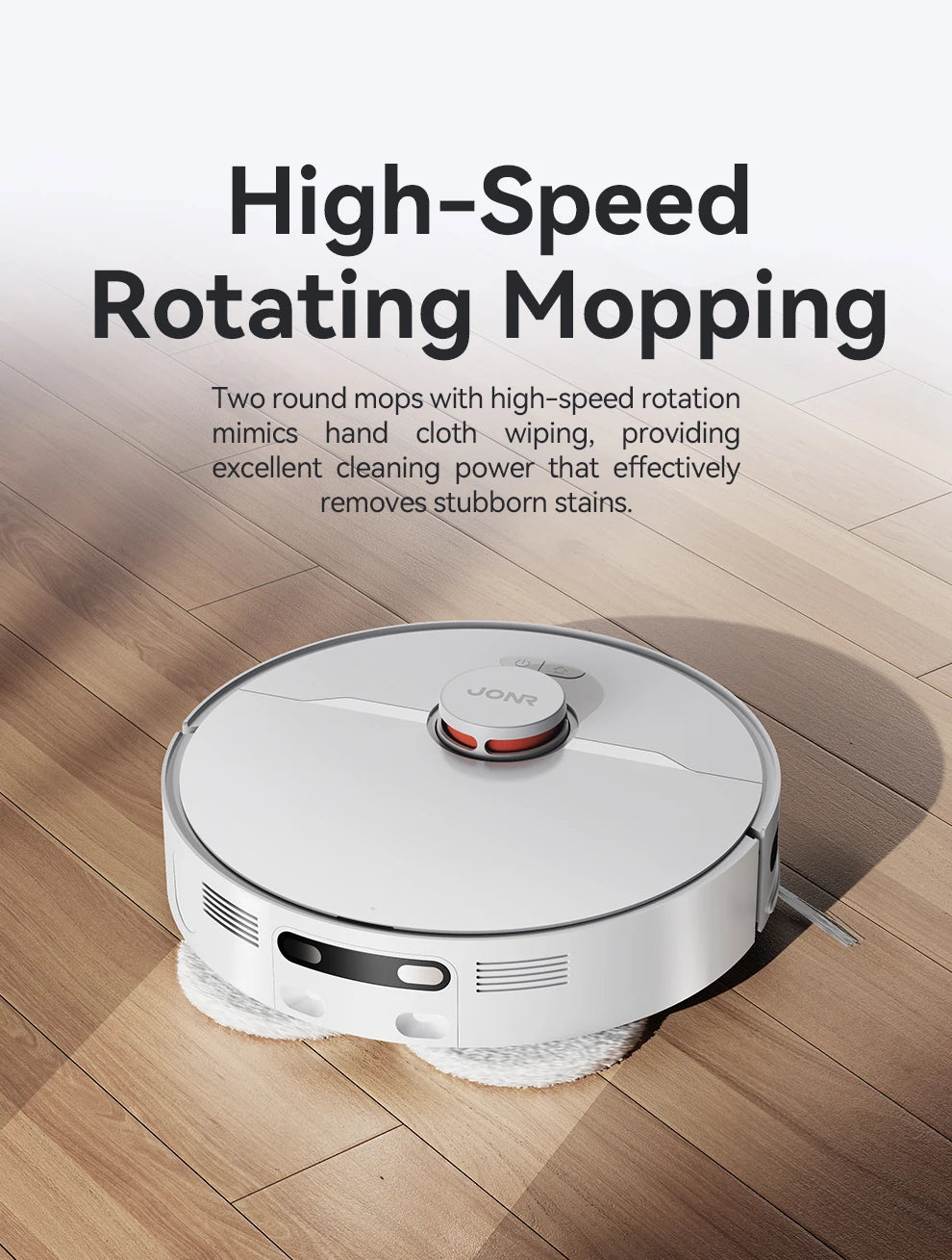 JONR P20 Pro Robot Vacuum & Mop – Self-Emptying, Auto Water Refill & Drain