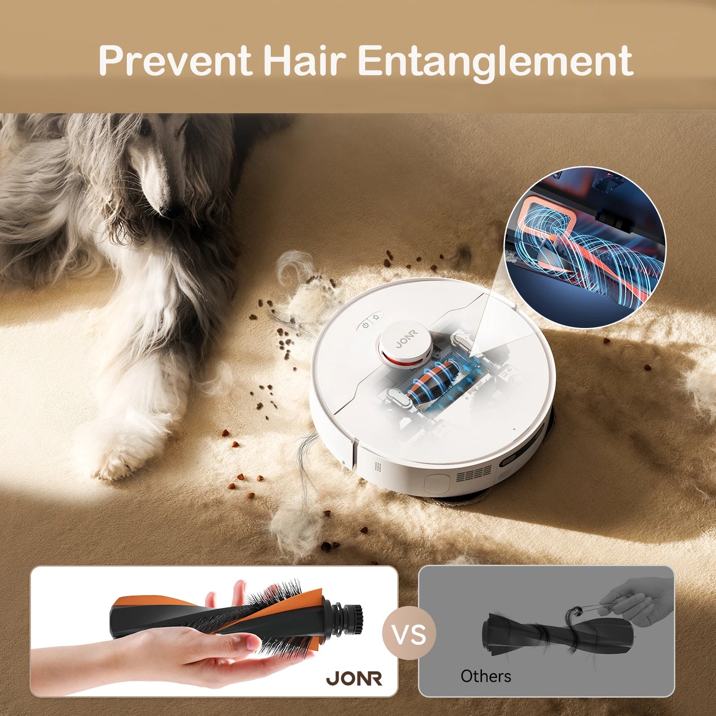 JONR P20 Pro Robot Vacuum & Mop – Self-Emptying, Auto Water Refill & Drain