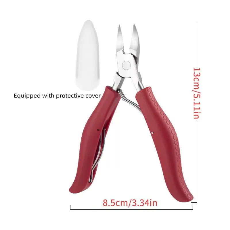 Ingrown Toenail Clipper – Sharp Curved Blade with Ergonomic Handle
