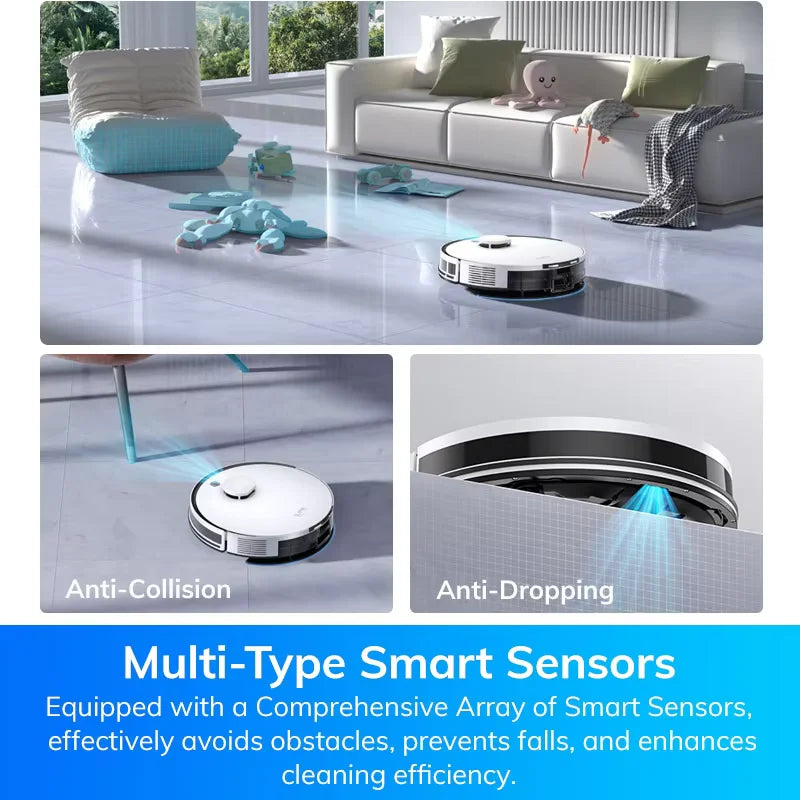 ILIFE A30 Pro Robot Vacuum & Mop – Self-Emptying, App-Controlled Cleaning